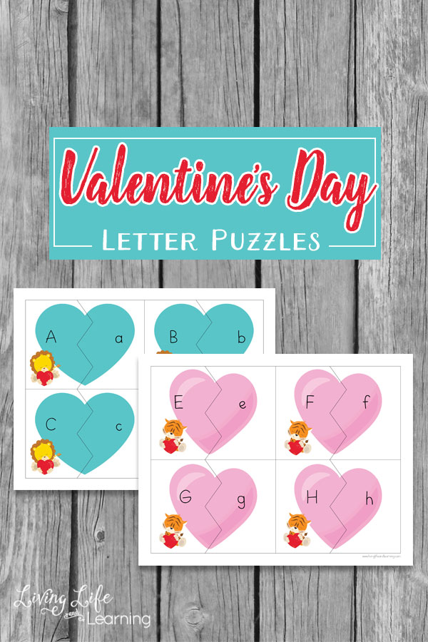 Valentine’s Day Letter Puzzles