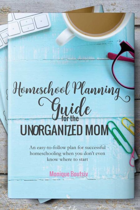 Homeschool planning guide for the unorganized mom