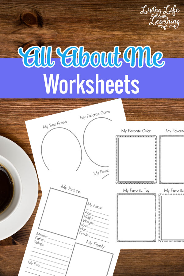 Free About Me Worksheets