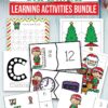 Printable Christmas Learning Activities Bundle