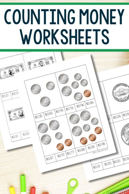Counting Money Worksheets