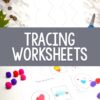 Preschool Tracing Worksheets Bundle