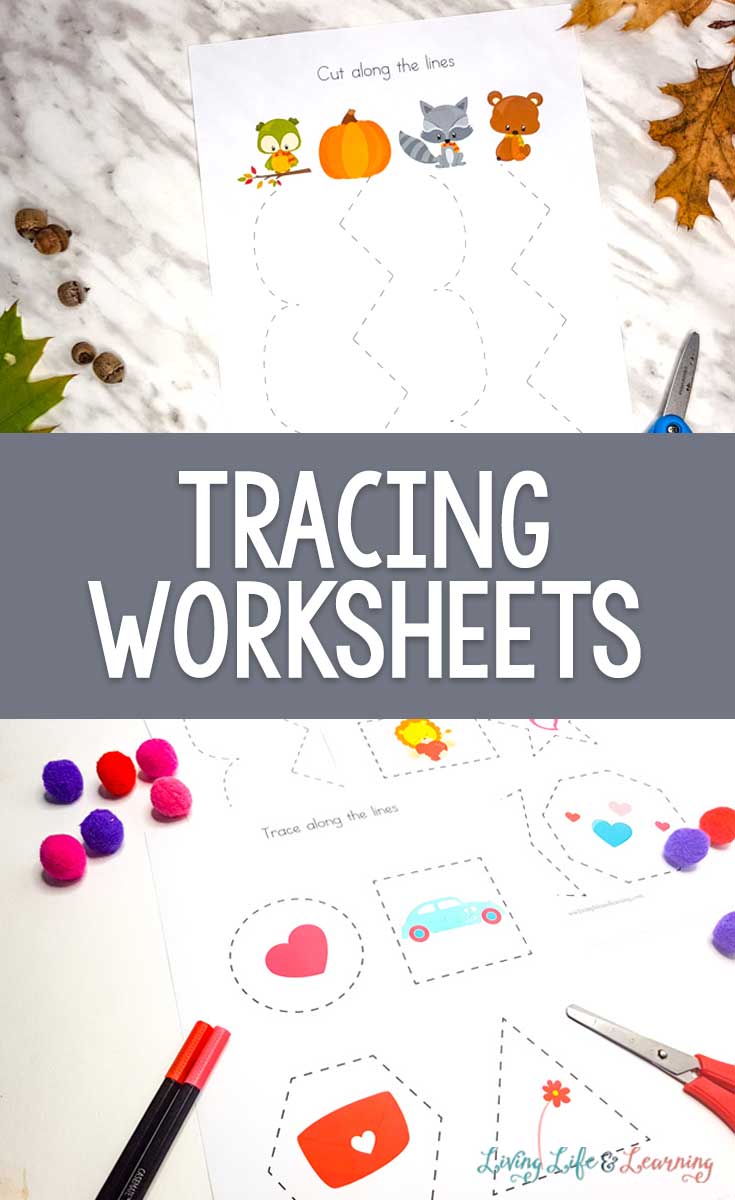 Preschool Tracing Worksheets Bundle