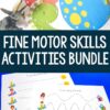 Fine Motor Skills Activities Bundle