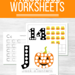 Halloween Preschool worksheets