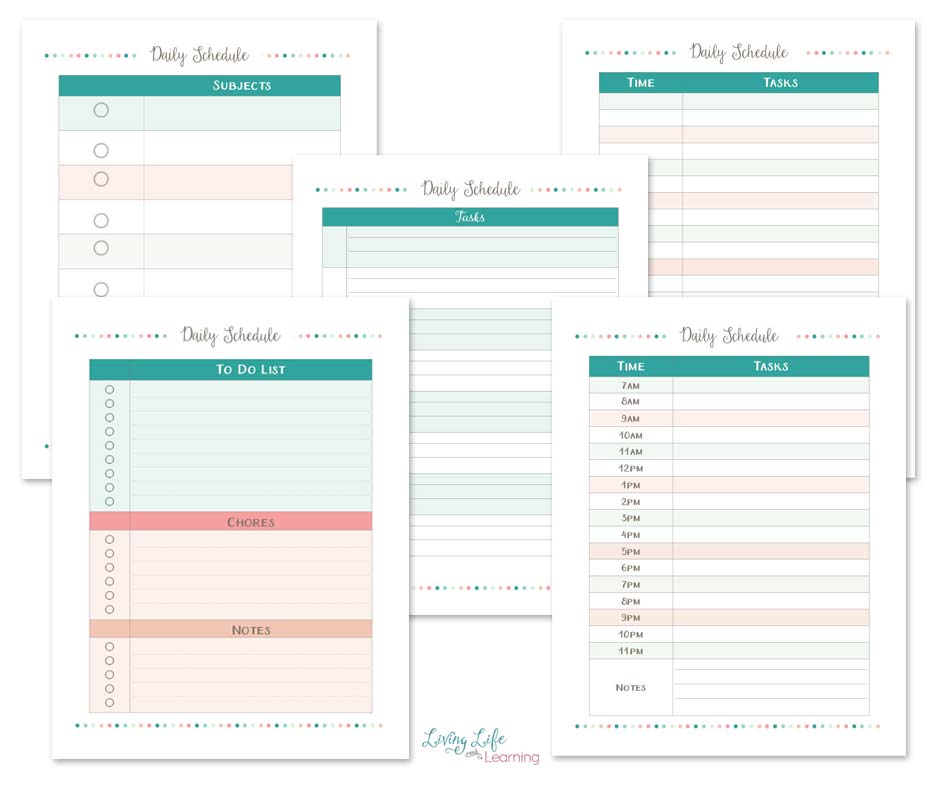 How to Create a Daily Homeschool Schedule