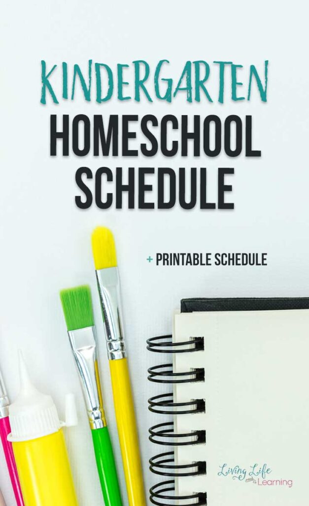 Kindergarten Homeschool Schedule