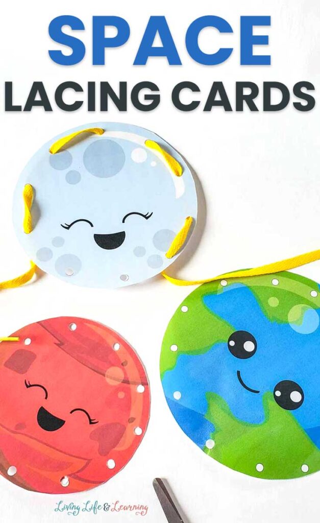 Space Lacing Cards