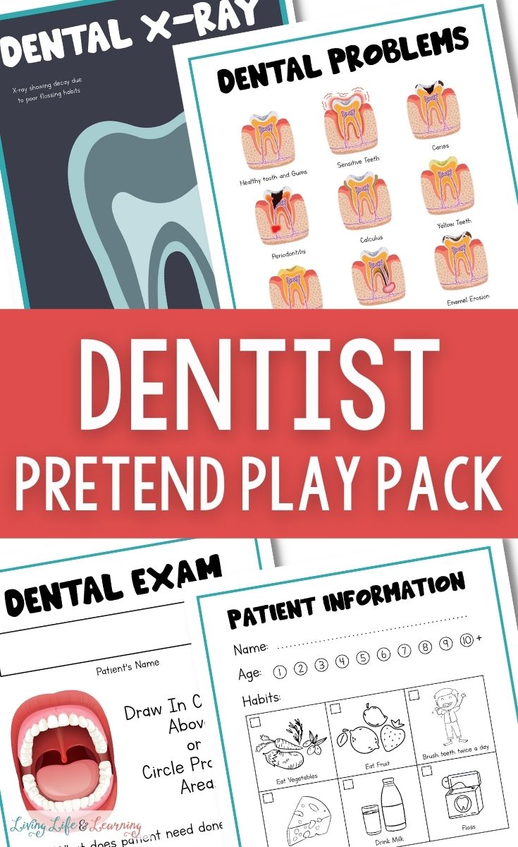Dentist Pretend Play Pack