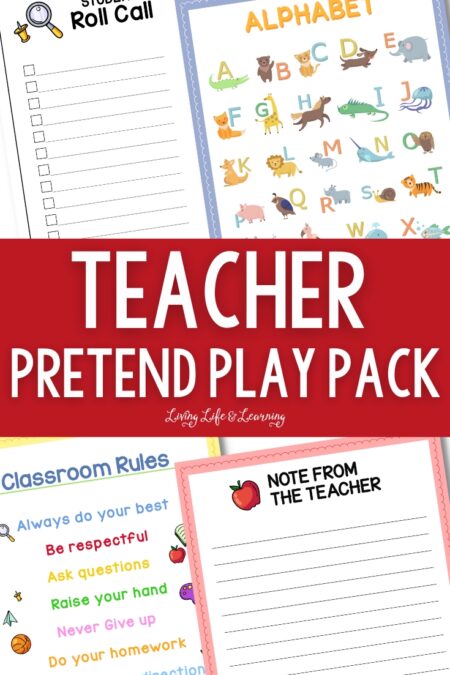 Teacher Pretend Play Pack