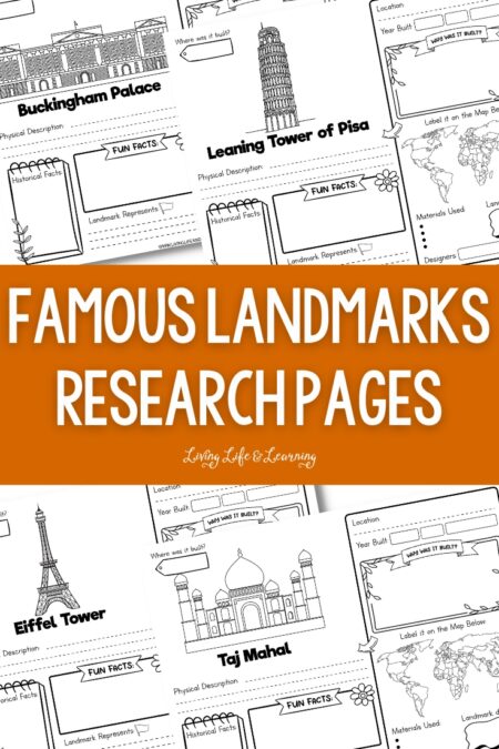 Famous Landmarks Research Pages