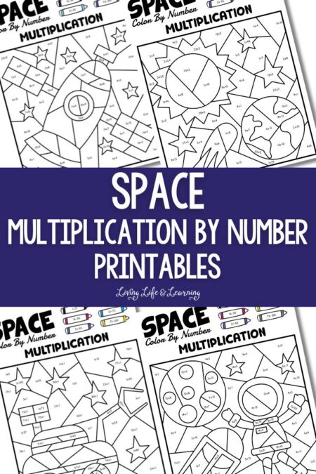 Space Multiplication by Number Printables