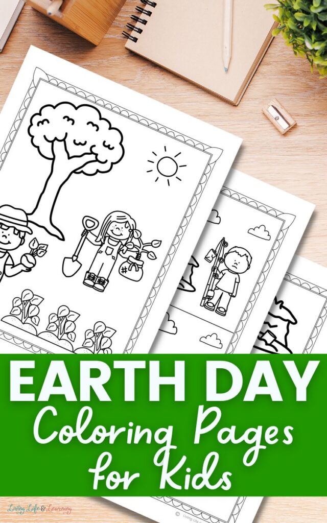 Earth Day Coloring Pages for Kids