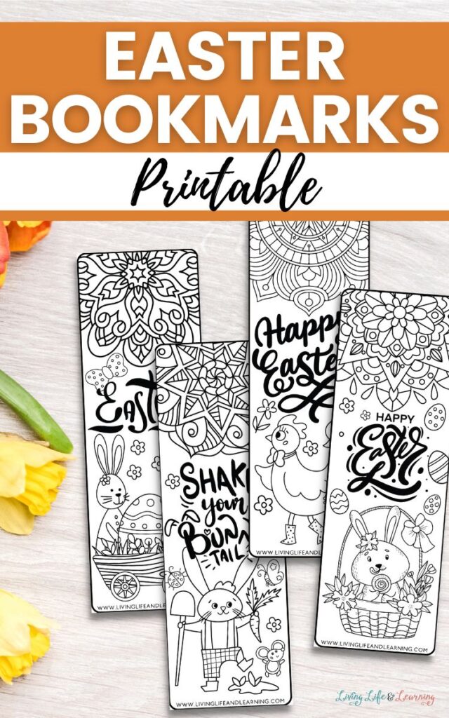 Easter Bookmarks Printable