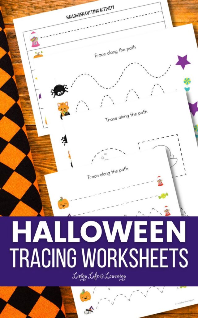 Halloween Tracing Worksheets