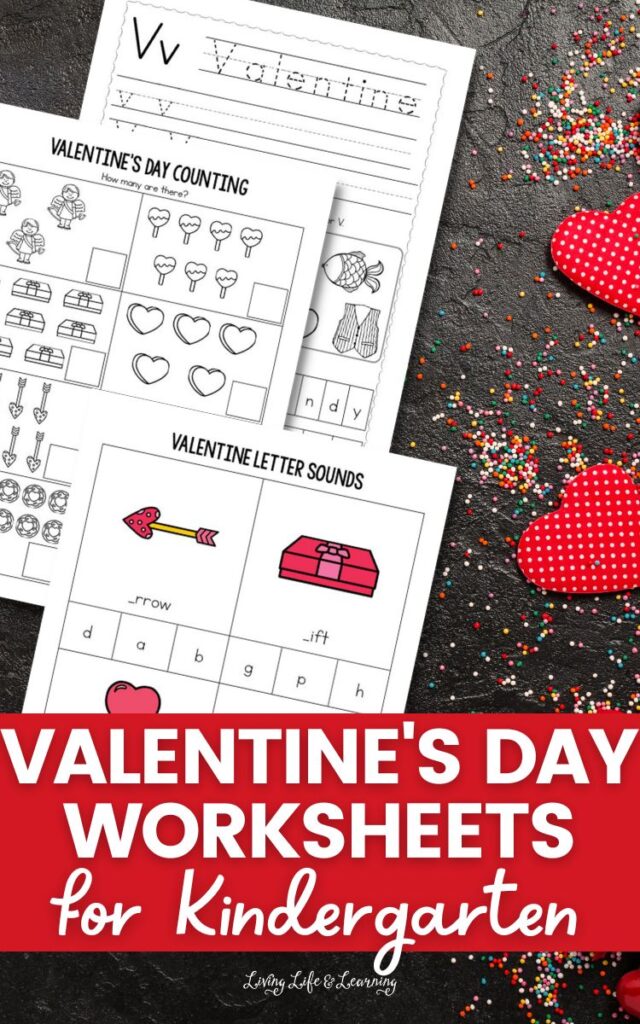 Valentine’s Day Worksheets for Kindergarten