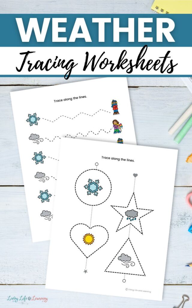 Weather Tracing Worksheets