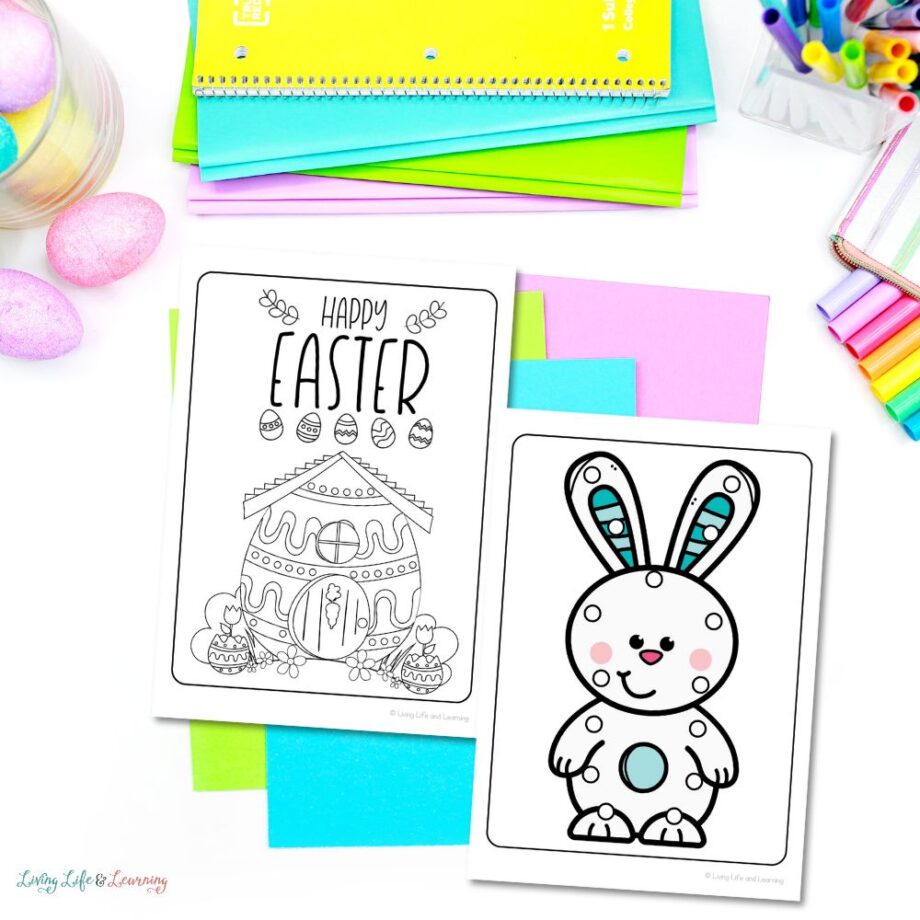 Little Learners Print & Go Activity Kit Easter