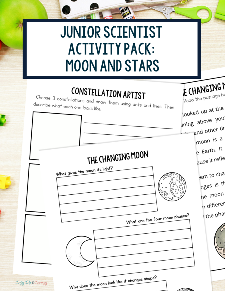 Junior Scientist Activity Pack: Moon & Stars