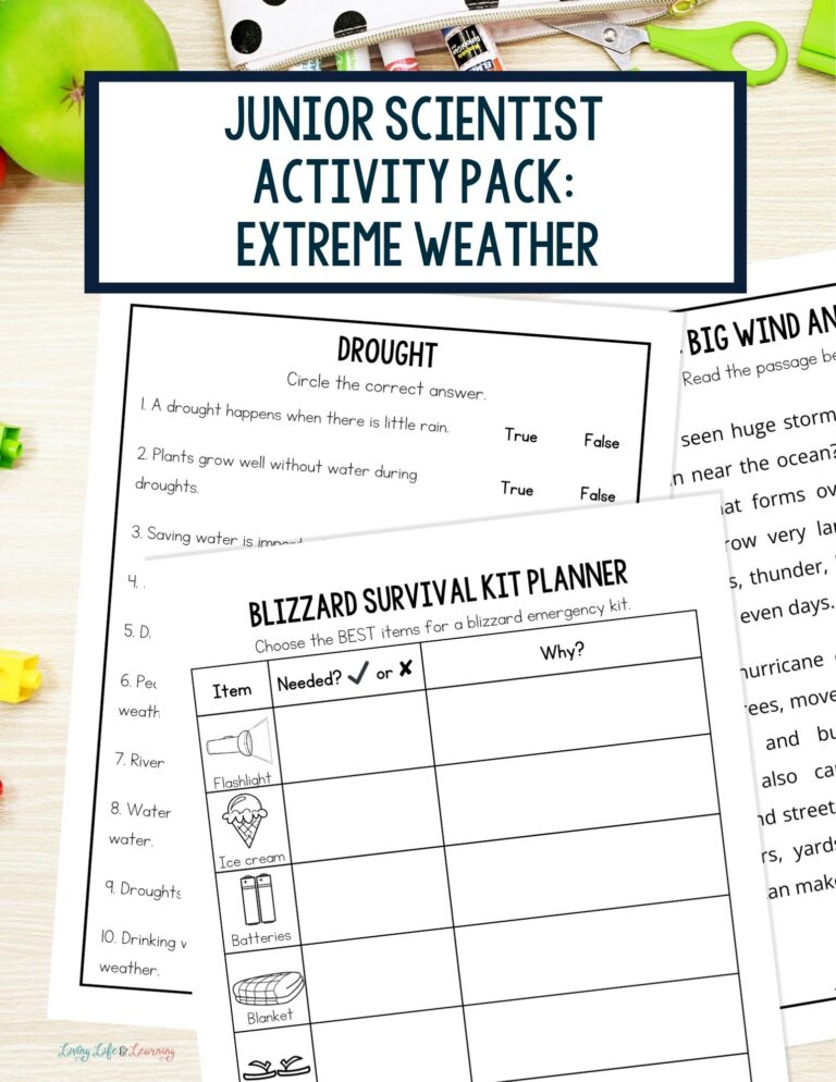 Junior Scientist Activity Pack: Extreme Weather