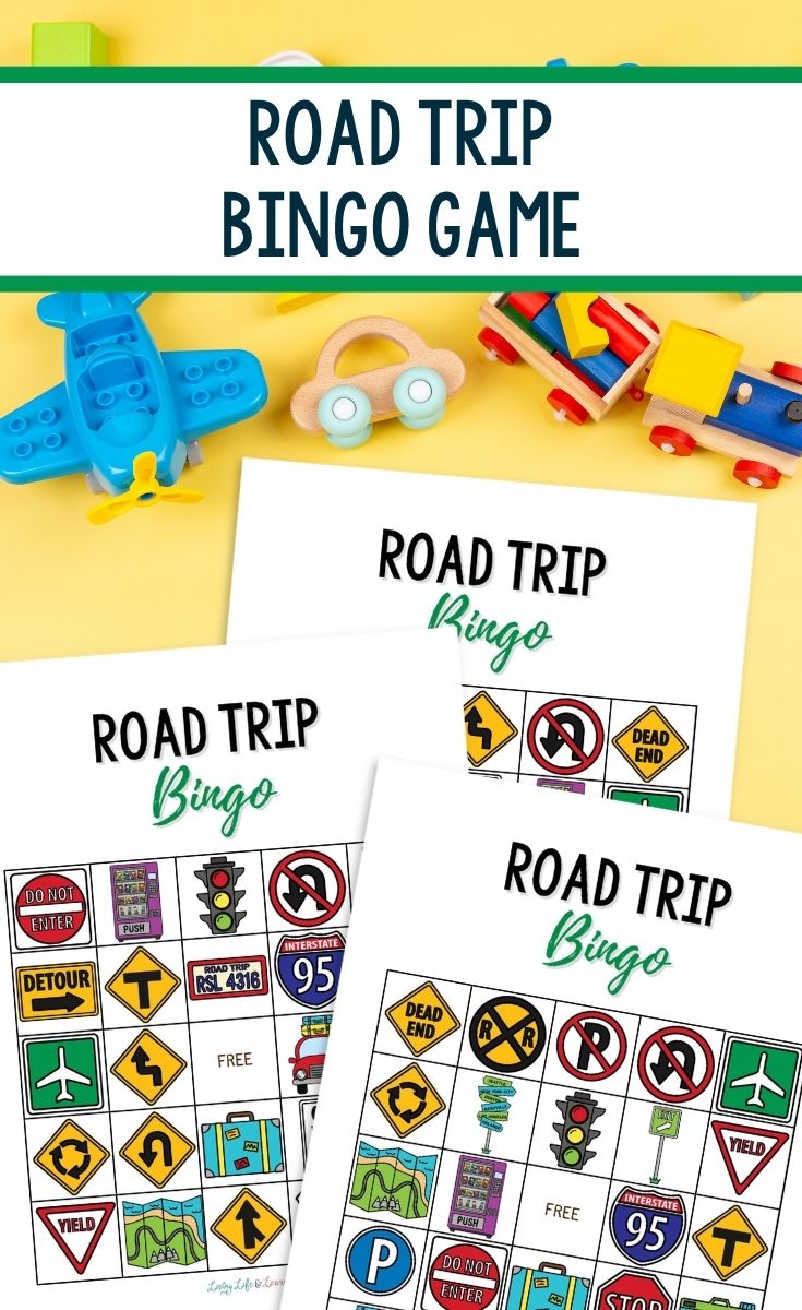 Printable Road Trip Bingo Game
