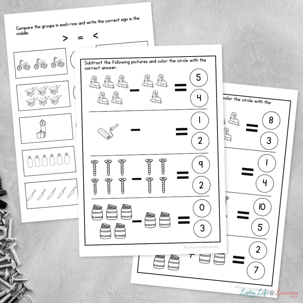 pages of Little Learners Activity Pack Simple Machines