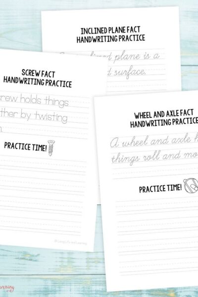 TPT Graphics – Junior Scientist Writing Pack_ Simple Machines (2) pages of Junior Scientist Writing Pack: Simple Machines