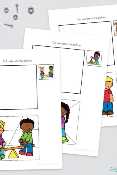 TPT Graphics – Little Learners Fine Motor Pack_ Simple Machines (2) pages of Little Learners Fine Motor Pack Simple Machines