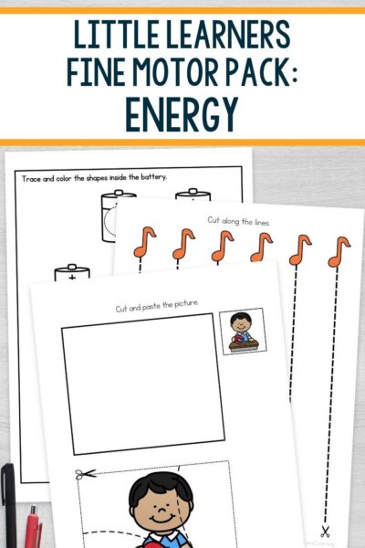 Little Learners Fine Motor Pack: Energy