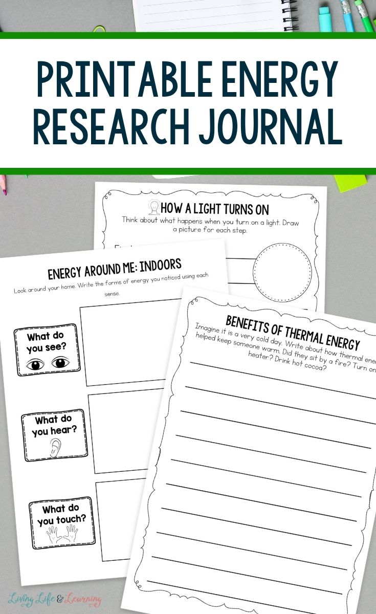 pages included in the Printable Energy Research Journal