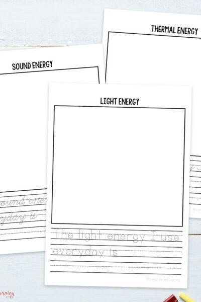 TPT Graphics – Junior Scientist Writing Pack_ Energy (2) activities included in the Junior Scientist Writing Pack: Energy