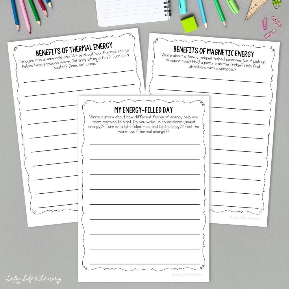 pages included in the Printable Energy Research Journal