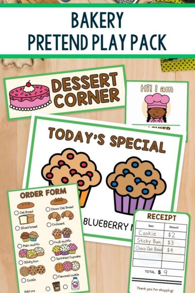 Bakery Pretend Play Pack
