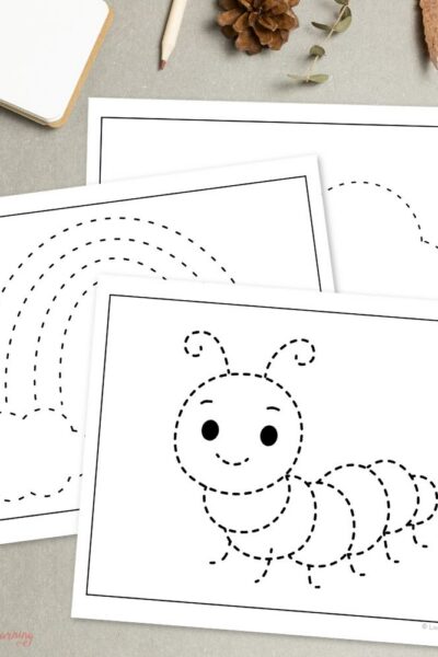 TPT Graphics – Junior Scientist Activity Pack_ Earth & Environment (2) Little Learners Fine Motor Pack: Earth & Environment pages on a table