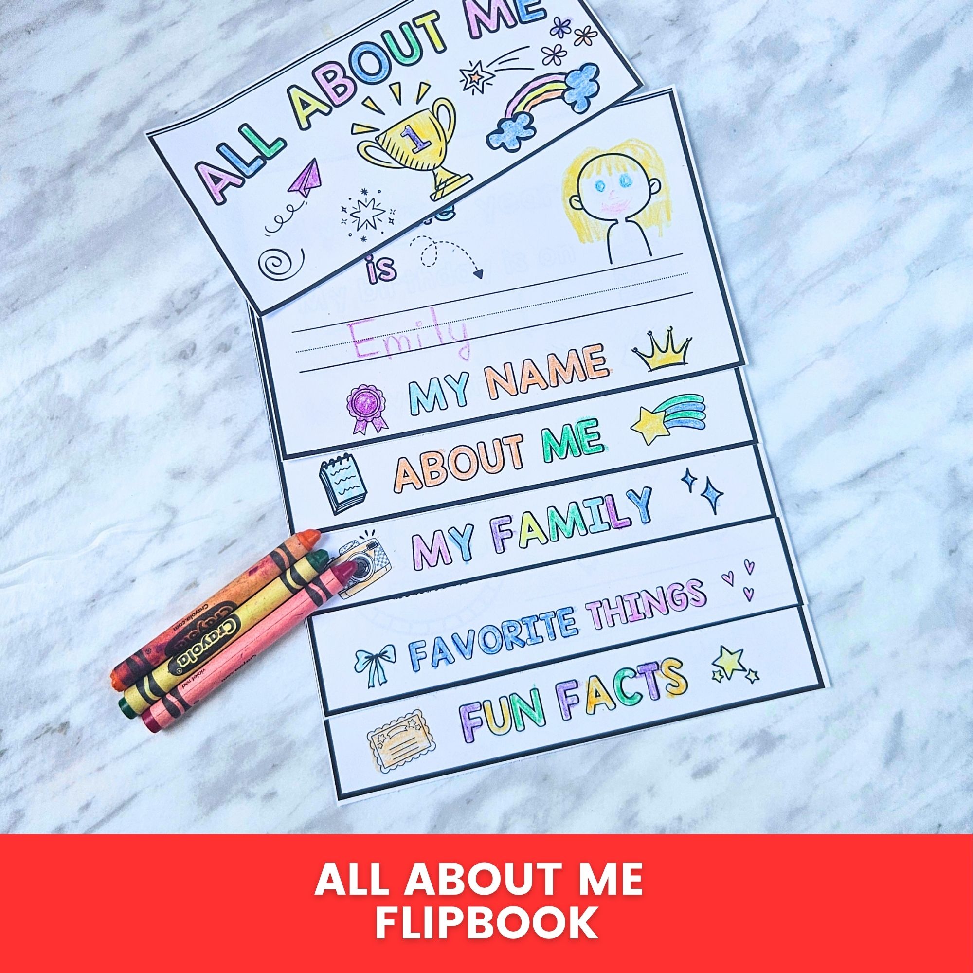 photo of All About Me Flipbook